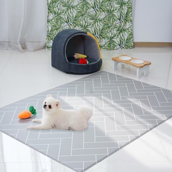 페오펫몰,휴팡_양면 6T 사각형_강아지매트[미끄럼 방지/슬개골 보호 애견매트]_소형/중형/대형/특대형