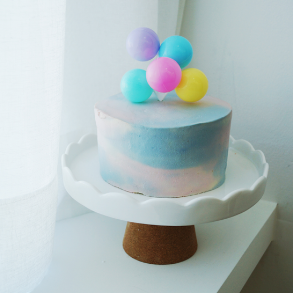 코튼캔디-반려동물케이크