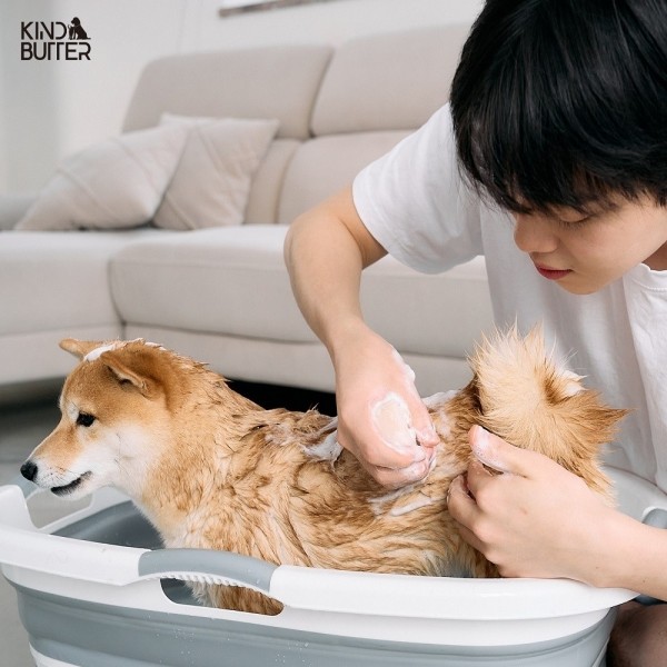 페오펫몰,[카인드버터] 프리미엄 강아지 저자극HP배쓰바 포펫 3종 세트