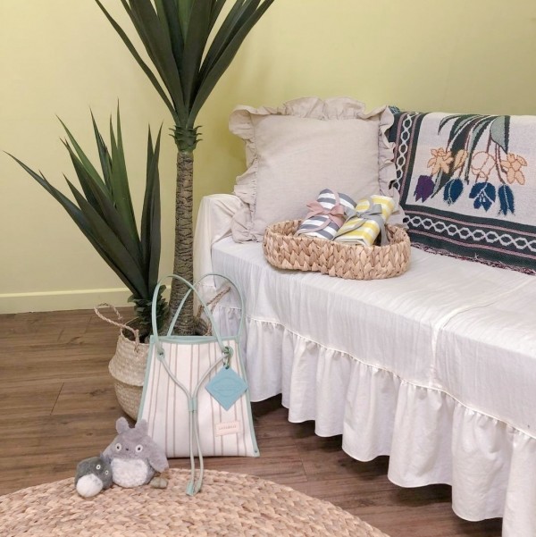 페오펫몰,라파미유 강아지산책가방 펫사코슈_Mint-Beige