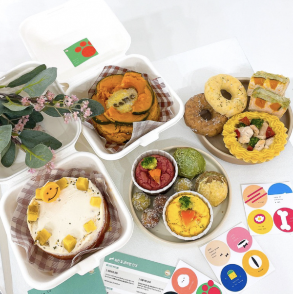 페오펫몰,까모까모 베이커리 - 강아지 생일 기념일 타르트