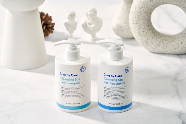 페오펫몰,[큐어바이케어] 클렌징 스파 펫 샴푸 & 트리트먼트 SET