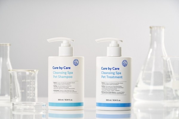 페오펫몰,[큐어바이케어] 클렌징 스파 펫 샴푸 & 트리트먼트 SET