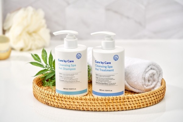 페오펫몰,[큐어바이케어] 클렌징 스파 펫 샴푸 & 트리트먼트 SET