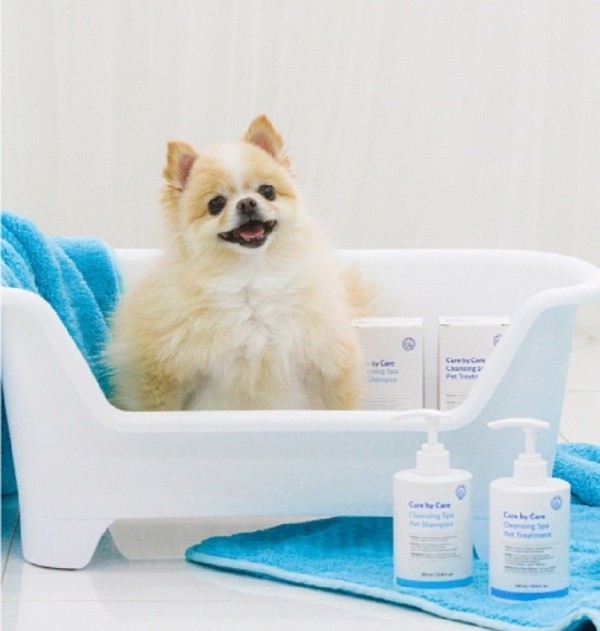 페오펫몰,[큐어바이케어] 클렌징 스파 펫 샴푸 & 트리트먼트 SET
