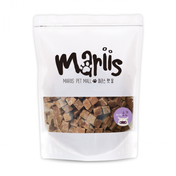 마리스펫몰 한우 소간 트릿 대용량 340g 동결건조간식