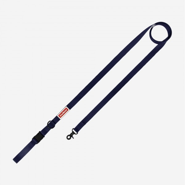 페오펫몰,[무럭무럭특가] 키니키니 시그니처 로고 리쉬-네이비(리드줄)