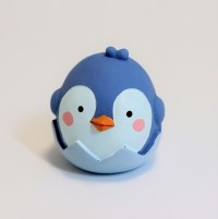 [꼬수니토이즈] 펭귄 라텍스 삑삑이 장난감