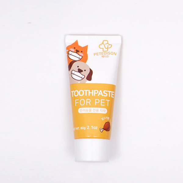 페오펫몰,[페디슨] 강아지 고양이 액상 치약 닭고기 60g [최저가]