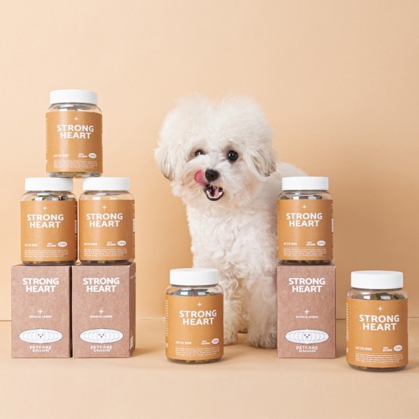 페오펫몰,[팻케어유니온] 추석 특별 이벤트 강아지 심장 튼튼 영양제 스트롱하트 2+1