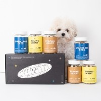 [펫케어유니온] 추석 특별 이벤트 20% 할인 선물세트 강아지영양제 3종 세트 눈 심장 관절 /200gX3개