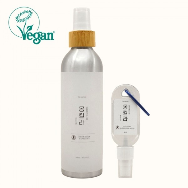 페오펫몰,[바스몽] 강아지 진드기 해충방지 자외선 차단 성분 산책 스프레이 세트 250ml+30ml