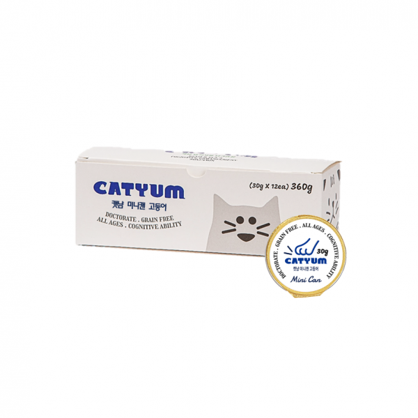 베러펫 캣냠 고양이습식사료 캔 고등어 30g, 12개