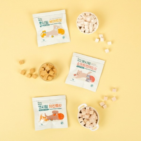 페오펫몰,펫시밀 동결건조 간식 맛보기 북어트릿 5g [최저가]