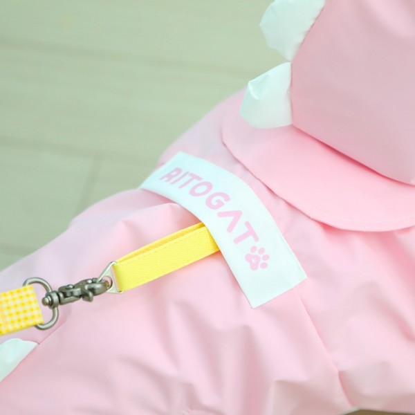 페오펫몰,[리토가토] 다이노팝 레인코트 (옐로우)