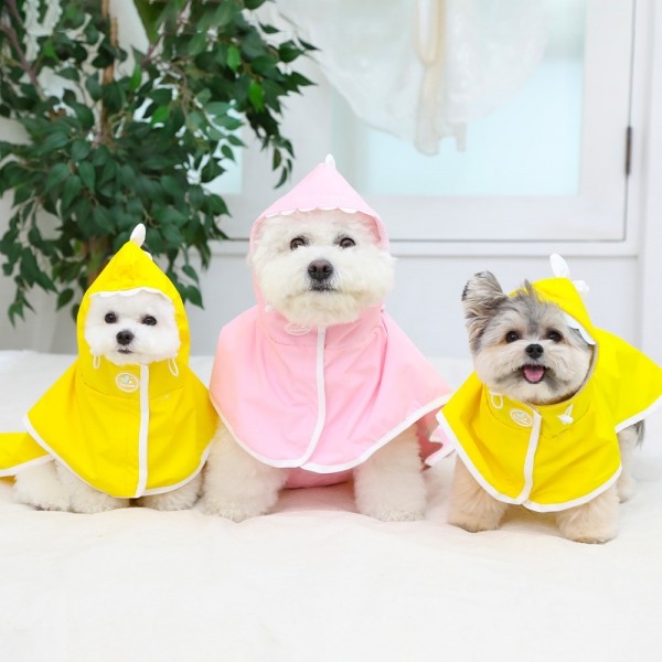페오펫몰,[리토가토] 다이노팝 레인코트 (옐로우)