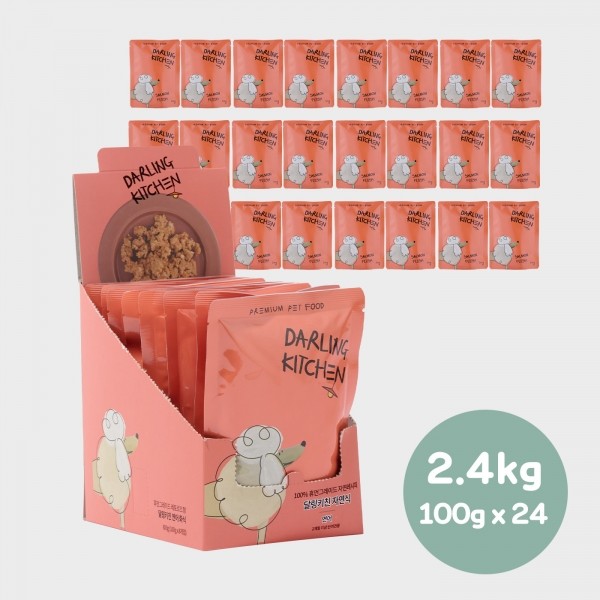 페오펫몰,달링키친 자연화식 8입 3세트 (총 24입)