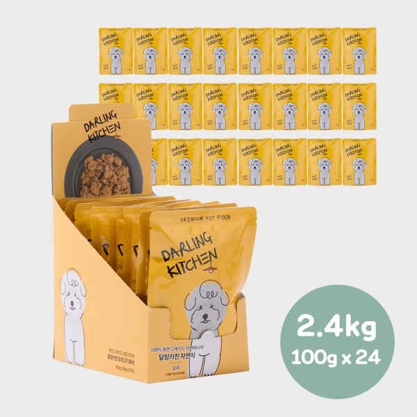페오펫몰,달링키친 자연화식 8입 3세트 (총 24입)