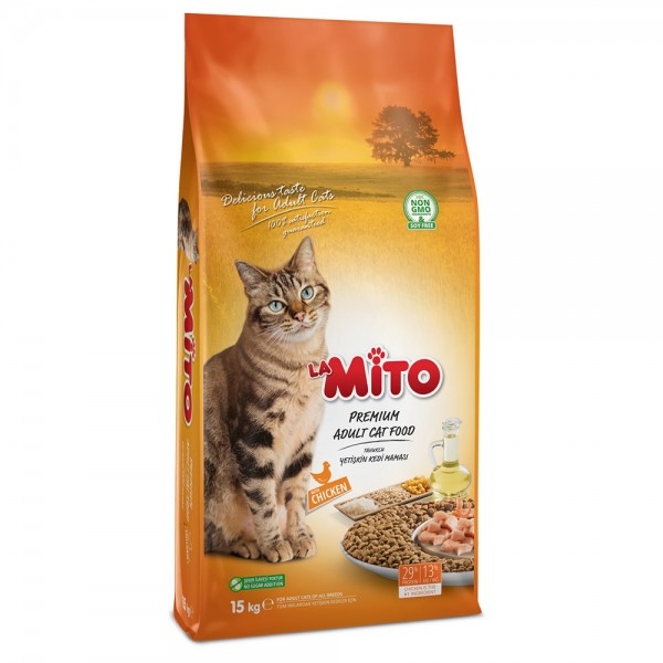 페오펫몰,미토 (la-Mito) 성묘 고양이사료 치킨 15kg