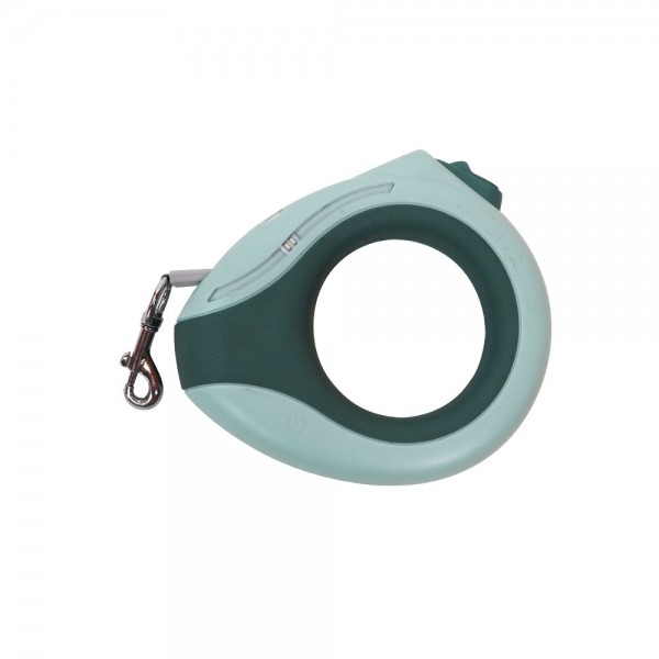 페오펫몰,개과천선 강아지 LED 물방울 자동 리드줄 3M