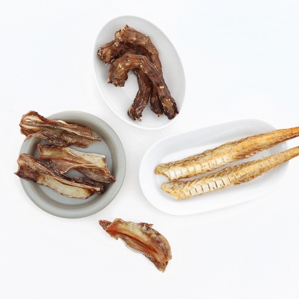 페오펫몰,[오래오래프로젝트] 깨끗한육포 뼈째먹는 통아귀 (240g)