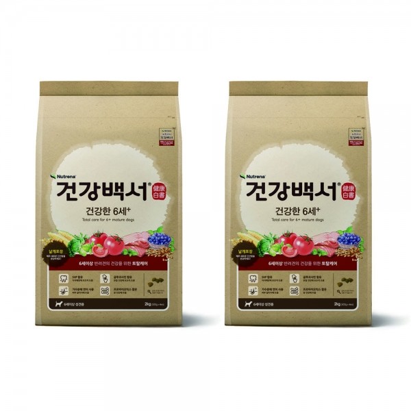 페오펫몰,뉴트리나 건강백서 건강한 6세이상 4kg(2kgx2개)