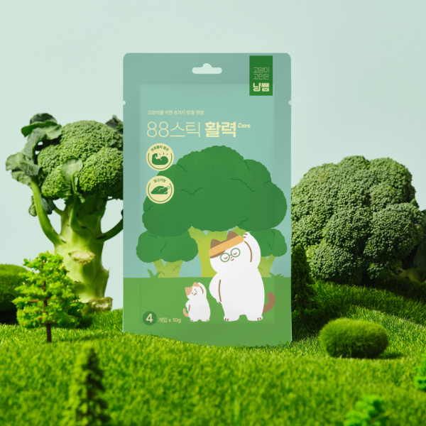 페오펫몰,[꽃길특가][핏펫]냥쌤 슈퍼푸드 고양이 츄르 88스틱 10개묶음 대용량 8종 택 1