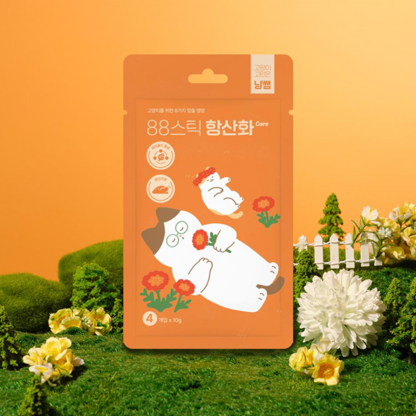 페오펫몰,[꽃길특가][핏펫]냥쌤 슈퍼푸드 고양이 츄르 88스틱 10개묶음 대용량 8종 택 1