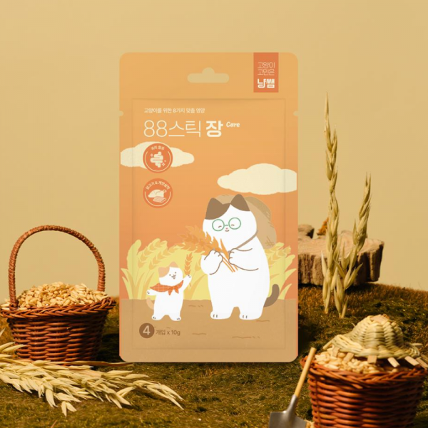 페오펫몰,[꽃길특가][핏펫]냥쌤 슈퍼푸드 고양이 츄르 88스틱 10개묶음 대용량 8종 택 1