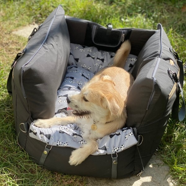 페오펫몰,뽀뇨 360도 블록킹 카시트 뒷좌석전용 SUPER BACK [최저가]