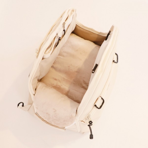 페오펫몰,뽀뇨 소형 반려동물 카시트 멜빵가방 멜카백 방석 (커버) [최저가]