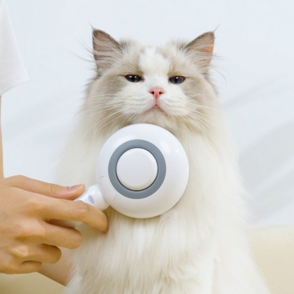 페오펫몰, 펫토리아 롤리팝 강아지 고양이 원터치 스팀 브러쉬