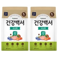 뉴트리나 건강백서 시니어 10세이상 4kg(2kgx2개)