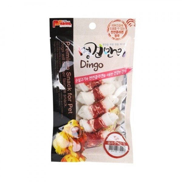 페오펫몰,[페오펫페어] 명견만리 강아지 딩고껌 소고기 5p