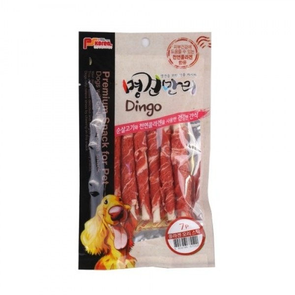 페오펫몰,[페오펫페어] 명견만리 강아지 딩고껌 소고기 5p