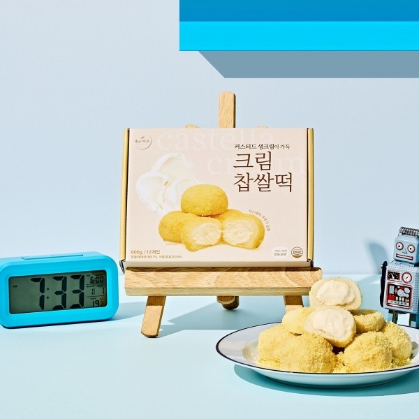 페오펫몰,[더바른떡][새해특가] 크림찹쌀떡 600g
