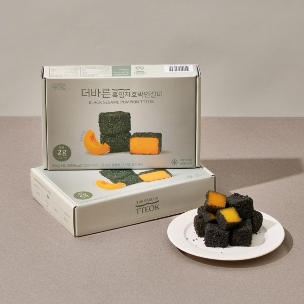 페오펫몰,[더바른떡][새해특가] 흑임자호박인절미 600g