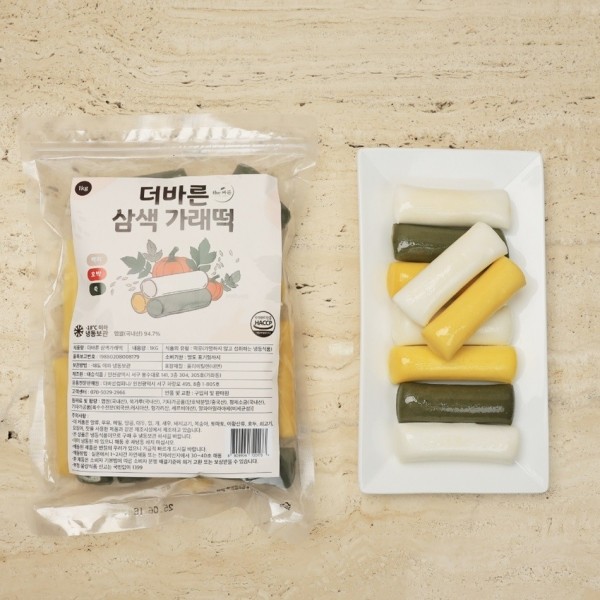 페오펫몰,[더바른떡][새해특가] 삼색가래떡 1kg