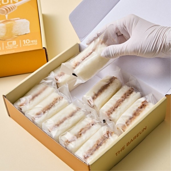 페오펫몰,[더바른떡][새해특가] 우유꿀설기 500g 개별포장