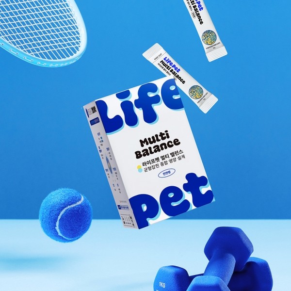 페오펫몰,[라이프펫][꽃길특가] 강아지 고양이 종합영양제 멀티밸런스 전연령 30포 종합건강 60g
