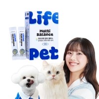 [라이프펫][꽃길특가] 강아지 고양이 종합영양제 멀티밸런스 전연령 30포 종합건강 60g