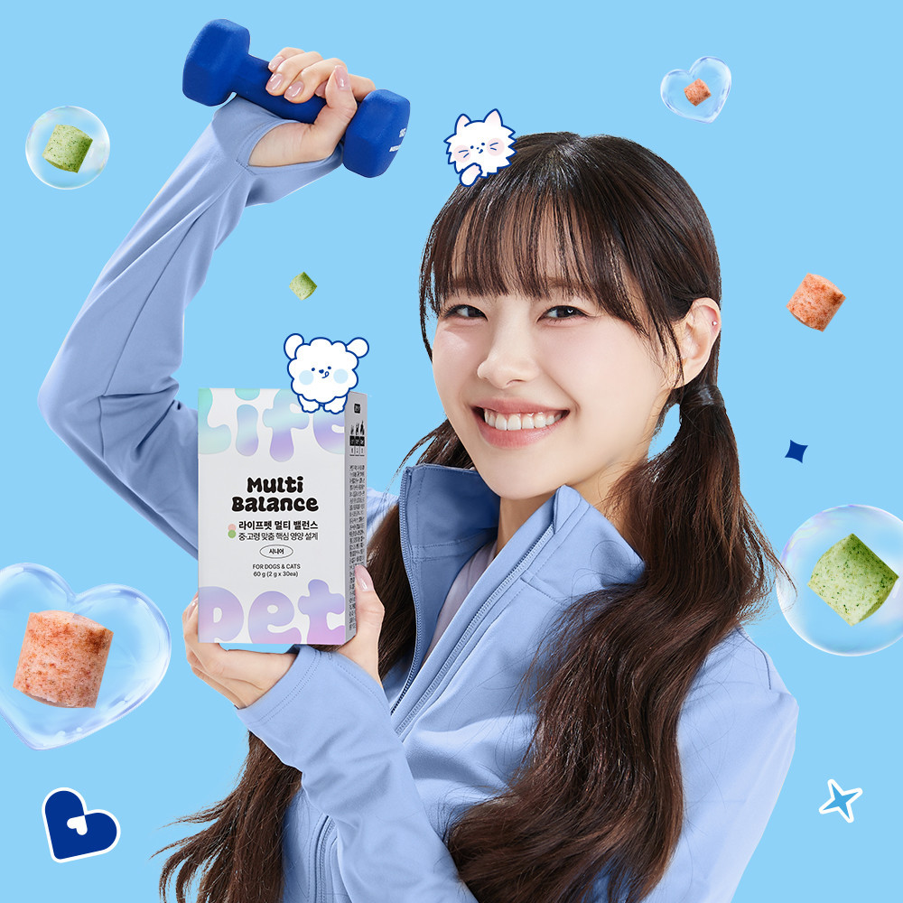 페오펫몰,[라이프펫][꽃길특가] 강아지 고양이 종합영양제 멀티밸런스 시니어 노견 비타민 30포