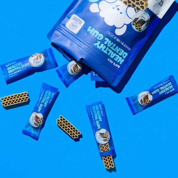 페오펫몰,[라이프펫][꽃길특가] 강아지 헬시 덴탈껌 하드타입 120g 구강유산균 치석제거 개껌