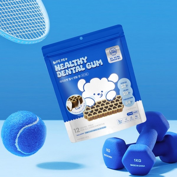 페오펫몰,[라이프펫][꽃길특가] 강아지 헬시 덴탈껌 하드타입 120g 구강유산균 치석제거 개껌