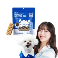 [라이프펫][꽃길특가] 강아지 헬시 덴탈껌 하드타입 120g 구강유산균 치석제거 개껌