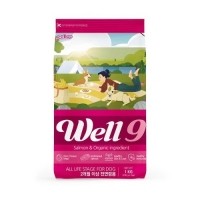 [멤버십 비밀가격] [펠리코] 독 웰나인S 연어1kg [최저가]