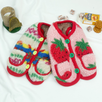 국내제작 · 원단고퀄 할머니집에서 입을듯한 귀요미 시골집조끼