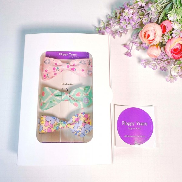 페오펫몰,[설날특가]핑크프릴강아지리본,강아지악세사리아동리본,여아헤어핀