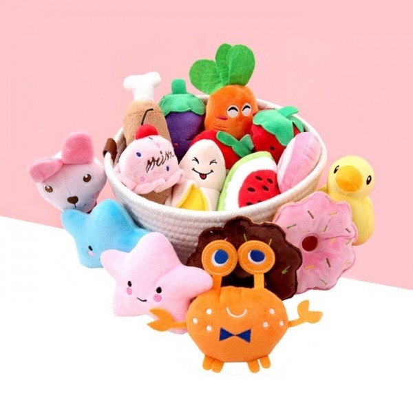 [멤버십 비밀가격][애구애구] 강아지 분리불안 장난감 이갈이 애착 인형 [최저가]