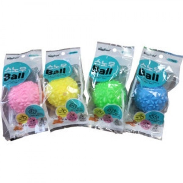 [멤버십 비밀가격] 강아지 장난감 도기프랜드 반짝 삑삑이 스노우볼 애견훈련 용품 랜덤배송 [최저가]